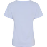 MARTA DU CHATEAU Marta du Chateau Dame T-shirt MT002 T-shirt Light blue