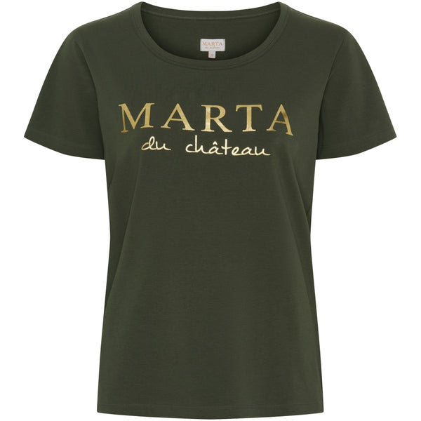 MARTA DU CHATEAU Marta du Chateau Dame T-shirt MT002 T-shirt Military