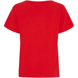 MARTA DU CHATEAU Marta du Chateau Dame T-shirt MT002 T-shirt Red
