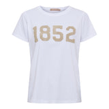 MARTA DU CHATEAU Marta du Chateau dame T-Shirt MdcAlvera 84275-1852 T-shirt White/beige