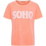 MARTA DU CHATEAU Marta du Chateau dame T-Shirt MdcBelina 22585 Soho T-shirt Orange Fluo