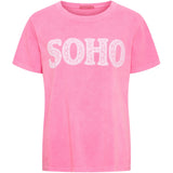 MARTA DU CHATEAU Marta du Chateau dame T-Shirt MdcBelina 22585 Soho T-shirt Pink Fluo