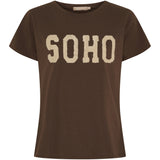 MARTA DU CHATEAU Marta du Chateau dame T-Shirt MdcHerdis 84275 T-shirt Moro5/Beige