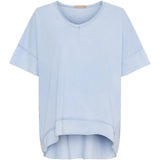 MARTA DU CHATEAU Marta du Chateau dame T-Shirt MdcJanna 2436 T-shirt Celeste