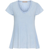 MARTA DU CHATEAU Marta du Chateau dame T-Shirt MdcMarianna 22637 T-shirt Sky Blue