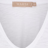 MARTA DU CHATEAU Marta du Chateau dame T-Shirt MdcMarianna 22637 T-shirt White