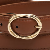 MARTA DU CHATEAU Marta du Chateau dame bælte MdcKalvia MML8261 Belts Camel