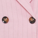 MARTA DU CHATEAU Marta du Chateau dame blazer MdcMarissa 8232 Blazer Pink Stripe