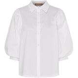 MARTA DU CHATEAU Marta du Chateau dame bluse MdcAivory 58863M Blouse Optical White