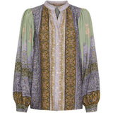 MARTA DU CHATEAU Marta du Chateau dame bluse MdcAnnette 7870 Shirt Kaki6277tpg