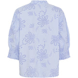 MARTA DU CHATEAU Marta du Chateau dame bluse MdcLinda 6317E Shirt Celeste