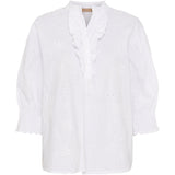 MARTA DU CHATEAU Marta du Chateau dame bluse MdcLinda 6317E Shirt White