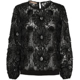 MARTA DU CHATEAU Marta du Chateau dame bluse MdcLykke 7688 Blouse Black