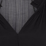 MARTA DU CHATEAU Marta du Chateau dame bluse MdcOctavia 003B Shirt BlackNG313BA