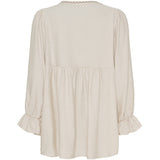 MARTA DU CHATEAU Marta du Chateau dame bluse MdcPoppy 7473 Shirt Sabbia102