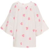 MARTA DU CHATEAU Marta du Chateau dame bluse MdcPutte 7316 Shirt PINK HEART