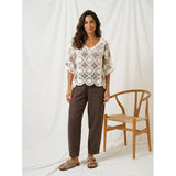 MARTA DU CHATEAU Marta du Chateau dame bluse MdcRenny 1017 Blouse Fango