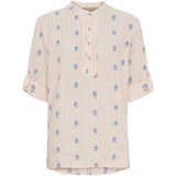 MARTA DU CHATEAU Marta du Chateau dame bluse MdcSabrina 85137-3 Shirt Celeste230