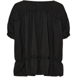 MARTA DU CHATEAU Marta du Chateau dame bluse MdcSaffron 258685 Blouse Nero