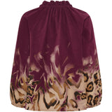 MARTA DU CHATEAU Marta du Chateau dame bluse MdcUna 004 Shirt Prugna13