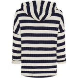 MARTA DU CHATEAU Marta du Chateau dame bluse med hætte MdcYsaline 21146 Restudsalg Navy