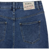 MARTA DU CHATEAU Marta du Chateau dame jeans MdcAlejandra Mdc173-26183 Restudsalg Dark Blue Denim