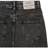 MARTA DU CHATEAU Marta du Chateau dame bukser MdcEmelda Mdc185-26187-1 Restudsalg Dark Blue Denim