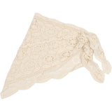 MARTA DU CHATEAU Marta du Chateau dame hofte tørklæde MdcZinnia BA-3510 Scarf Beige