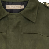 MARTA DU CHATEAU Marta du Chateau dame jakke MdcKamelia 7821 Jacket Military