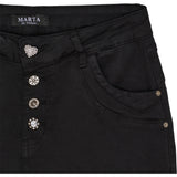 MARTA DU CHATEAU Marta du Chateau dame jeans MdcNahla MDC227-2533 Jeans Black Denim