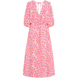 MARTA DU CHATEAU Marta du Chateau dame kjole MdcAndrea 7315 Dress Leo Fuxia