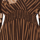 MARTA DU CHATEAU Marta du Chateau dame kjole MdcBailey 25216/B Dress Marrone6022