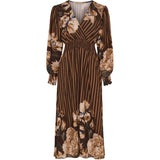 MARTA DU CHATEAU Marta du Chateau dame kjole MdcBailey 25216/B Dress Marrone6022