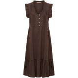 MARTA DU CHATEAU Marta du Chateau dame kjole MdcJovelina TC59836M Dress Mocha93913