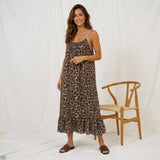 MARTA DU CHATEAU Marta du Chateau dame kjole MdcLuliana 23106 Dress Camello Leo