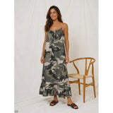 MARTA DU CHATEAU Marta du Chateau dame kjole MdcLuliana 23106 Dress Military6
