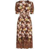 MARTA DU CHATEAU Marta du Chateau dame kjole MdcLydia 25216 Dress Marrone0460