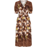 MARTA DU CHATEAU Marta du Chateau dame kjole MdcLydia 25216 Dress Marrone0460