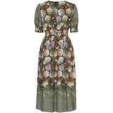 MARTA DU CHATEAU Marta du Chateau dame kjole MdcLydia 25216 Dress Military0460