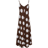 MARTA DU CHATEAU Marta du Chateau dame kjole MdcMelina 3108 Dress Moro/White Dots