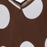 MARTA DU CHATEAU Marta du Chateau dame kjole MdcMelina 3108 Dress Moro/White Dots