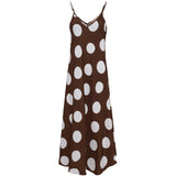 MARTA DU CHATEAU Marta du Chateau dame kjole MdcMelina 3108 Dress Moro/White Dots