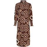 MARTA DU CHATEAU Marta du Chateau dame kjole MdcNatty 7617 Dress Marrone1489