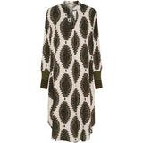 MARTA DU CHATEAU Marta du Chateau dame kjole MdcSkye 25230 Dress Military tg384ba