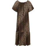 MARTA DU CHATEAU Marta du Chateau dame kjole MdcSol 26156 Dress Brown