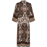 MARTA DU CHATEAU Marta du Chateau dame kjole MdcStefania 7176 Dress MarroneEZ532