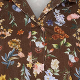 MARTA DU CHATEAU Marta du Chateau dame kjole MdcWildrose 259351V Restudsalg Brown Print