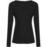 MARTA DU CHATEAU Marta du Chateau dame langærmet T-Shirt MdcBelinda 24160 Restudsalg Black