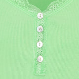 MARTA DU CHATEAU Marta du Chateau dame langærmet T-Shirt MdcCalista 2500 LS Tee Green Neo