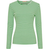 MARTA DU CHATEAU Marta du Chateau dame langærmet T-Shirt MdcJosiane 49066 LS Tee Menta/greggio